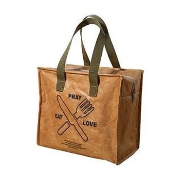 Bento-Tasche aus Tyvek-Papier und Aluminiumfolie